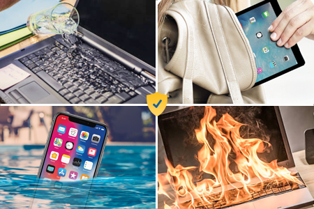 Cracked Screens, Fire, Water Damage Protection for Your Laptop, Smartphone and More