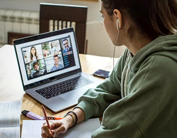 College online class video chat